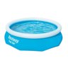 Piscina inflável Fast Set Bestway com capacidade para 3800 litros e 8 pessoas em estrutura reforç - 1