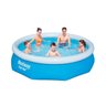 Piscina inflável Fast Set Bestway com capacidade para 3800 litros e 8 pessoas em estrutura reforç - 2