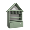 Casinha Infantil Organizadora de Brinquedos 100% Mdf Plancasa Verde Jade - 4