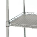 Ver imagem 7 de Carrinho Aço Multi Utilitário 3 Prateleiras com Rodas e Trava