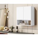 Ver imagem 3 de Armário para Cozinha Bela 2 Portas Multiuso para Lavanderia:branco