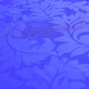 Ver imagem 3 de Toalha de Mesa Jantar 6 Lugares Jacquard 2,10x1,40m Azul