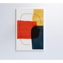 Ver imagem 4 de Quadro Artes Em Quadrados 80x120 Cm Vidro Impresso