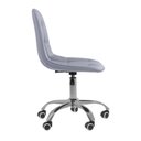 Ver imagem 4 de Cadeira Office Eiffel Botonê Ajustável Base Giratória Cinza + E-book