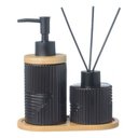 Ver imagem 2 de Kit Lavabo Difusor Banheiro Bambu Dispenser Líquido / 373