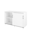 Ver imagem 6 de Armário Organizador 140cm 2 Portas de Correr Escritório F5 Cor:branco