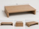 Ver imagem 2 de Suporte Mesa Notebook Impressora 40 x 30 cm 8,5 cm Alt Freij Itapuã