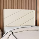 Ver imagem 2 de Cabeceira Casal 140 Cm com Frame Cristal Corino Bege Artte Bege