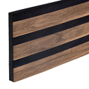 Ver imagem 5 de Painel Ripado Eva Laminado Autocolante 10cm Madeto | Valor do Metro Nogueira Intenso