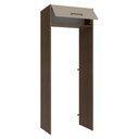 Ver imagem 7 de Porta-geladeira 83 Cm 1 Porta Basculante Rustic/crema Agata Madesa