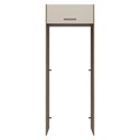 Ver imagem 6 de Porta-geladeira 83 Cm 1 Porta Basculante Rustic/crema Agata Madesa