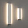 Arandela Stella Reflex Led 42cm Ip65 12w Bivolt Branco - 3000k - Luz Amarela - 4