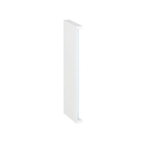 Arandela Stella Reflex Led 42cm Ip65 12w Bivolt Branco - 3000k - Luz Amarela