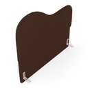 Ver imagem 4 de Cabeceira Orgânica Cama Box Queen Size Sea 160cm com Frame Suede Marrom - Desk Design