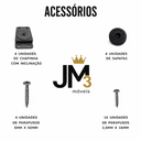 Ver imagem 5 de Kit 4 Pés de Madeira para Móveis Modelo Pino Vários Tamanhos - 70cm