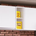 Ver imagem 2 de Nicho Superior Athena 20cm 1 Prateleira Resistente - Casajá - Branco