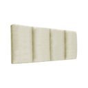 Ver imagem 1 de Cabeceira Modular Cama Box Estofada Luxo Suede Rbl:queen Painel/bege