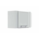 Ver imagem 1 de Armário Aéreo P- Cozinha Canto Oblíquo Gourmet 7013 1 Porta 68cm Branco - Bertolini