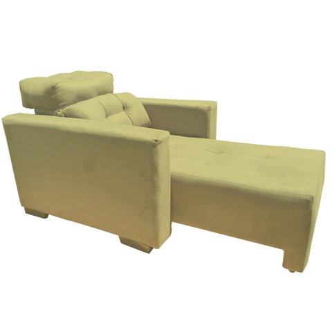 Poltrona Retratil e Reclinavel Veneza - Beatriz Decor - AMARELO