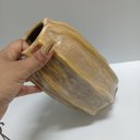 Ver imagem 4 de Vaso Decorativo Enfeite Casa Home&co Cerâmica 20x14x14cm Bege