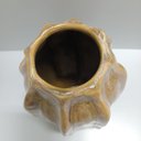 Ver imagem 5 de Vaso Decorativo Enfeite Casa Home&co Cerâmica 20x14x14cm Bege