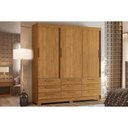 Ver imagem 1 de Guarda Roupa Casal 3PORTAS Morretes Cinamomo S. Andirá