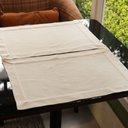 Ver imagem 4 de Jogo Americano Rafaela Off White - Ponto Ajour, 35x50cm