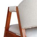 Ver imagem 4 de Kit 4 Poltronas Lithi Design Moderno & Elegante Poltronas Estofadas Ergônomicas