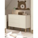 Ver imagem 2 de Cômoda Sapateira Théo New Areia Fosco com Natural - Moveisaqui