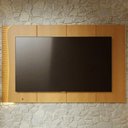 Ver imagem 3 de Painel para TV 65 Polegadas com LED Ripado 216cm Salerno C04 Naturale - Lyam Decor