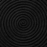 Conjunto Cancún - Alumínio Pintado Preto, Corda Náutica - Preto - 6