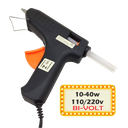 Ver imagem 6 de Pistola Maquina de Cola Quente Silicone 10-40w Bivolt Potente Aplicador