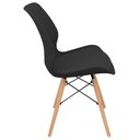 Ver imagem 2 de Kit 2 Cadeiras Charles Eames Eiffel Rubi Sili Eiffel - Preto