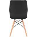 Ver imagem 4 de Kit 2 Cadeiras Charles Eames Eiffel Rubi Sili Eiffel - Preto