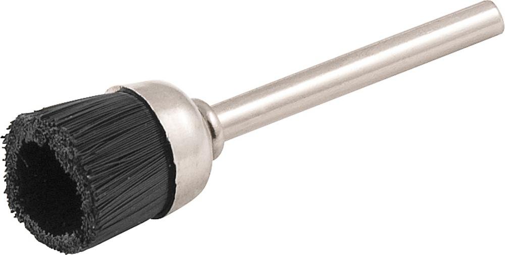 Escova copo 12mm nylon c/ haste p/ microrretífica Vonder - 1