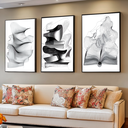 Ver imagem 2 de Quadro Decorativo Abstrato Ilustração Simples