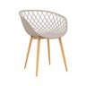 Cadeira Claride Nude Rivatti - 1