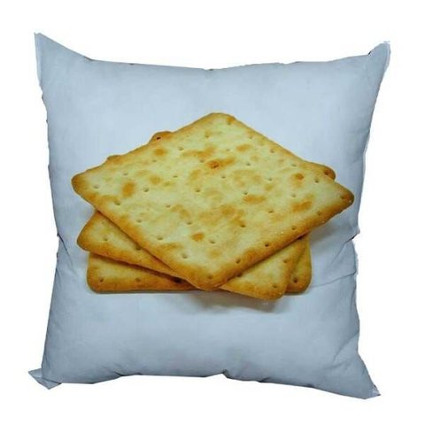 Almofada Bolacha Cream Cracker