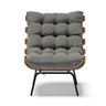 Poltrona Costela Suede Grafite - 3