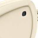 Ver mais imagens de Poltrona do Papai Sala de Cinema Reclinável Kylie Glider Manual Giratória USB PU Bege G23 Gran Belo 