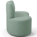 Ver imagem 6 de Sofá 2 Lugares 140cm Orgânico para Sala de Estar Living Larissa L02 Linho Menta - Lyam Decor