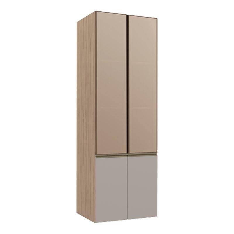Módulo Paneleiro 70cm com Vidro Reflecta 100% Mdf Cozinha Modulada