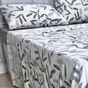 Ver imagem 4 de Kit de Lençol Queen 4 Peças Micro Percal 400 Fios - Toque de Pêssego Eduarda