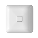 Ver imagem 2 de Cuba Slim Branco Embutir Quadrada Mesa 40cm - Deca Deca Loucas