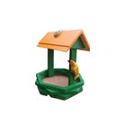 Ver imagem 2 de Comedouro de Passarinho Sextavado Feito de Madeira de Crua - Jardim - Quintal - Alimentador