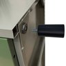 Armário Roupeiro de Aço 5 Portas para Vestiário Academia Locker Cinza - 5