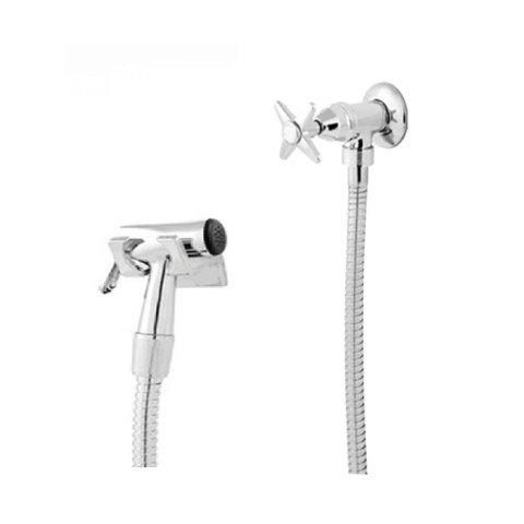 Ducha Higiênica Metal Cromado C-23 1.20m Completa