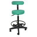 Ver imagem 2 de Mocho de Estetica Livia BP - Turquesa