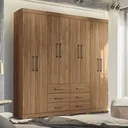 Ver imagem 3 de Guarda Roupa Liverpool 8.6 C/ Pés Jatobá