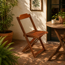 Ver imagem 2 de Kit 8 Cadeiras de Madeira Dobravel Mel